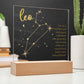 Leo Acrylic Square Std
