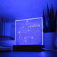 Aquarius Acrylic Square Std