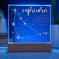 Capricorn Acrylic Square Std