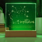 Sagittarius Acrylic Square Std