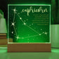 Capricorn Acrylic Square Std