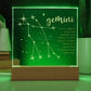 Gemini Acrylic Square Std