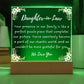 Daughter-in-Law Gift, You Complete Our Family