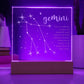 Gemini Acrylic Square Std