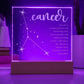 Cancer Acrylic Square Std