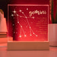 Gemini Acrylic Square Std