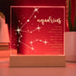 Aquarius Acrylic Square Std