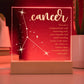 Cancer Acrylic Square Std