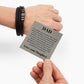 Dad Bracelet MC, v2 grey Love you forever Bracelet TEMPLATE