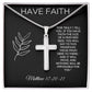 Have Faith Cross, Matthew 17