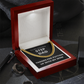 Amazing Step Dad, Thanks for putting up with my Mom - Cuban Link Chain Necklace | Father's Day Step Dad Gift | Birthday Gift for Step Dad | Bonus Dad Gift, hgs003