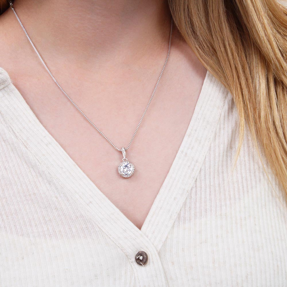 To my beautiful Wife. I love you more than..., Happy Anniversary - Eternal Hope necklace | Anniversary Gift For Wife