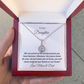 To Our Daughter, You'll never outgrow our hearts - Eternal Hope Necklace | Graduation | Engagement | Moving Out | New Home