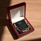 To my Smokin' Hot Wife, My One and Only True Love - Forever Linked Paperclip Necklace, blk