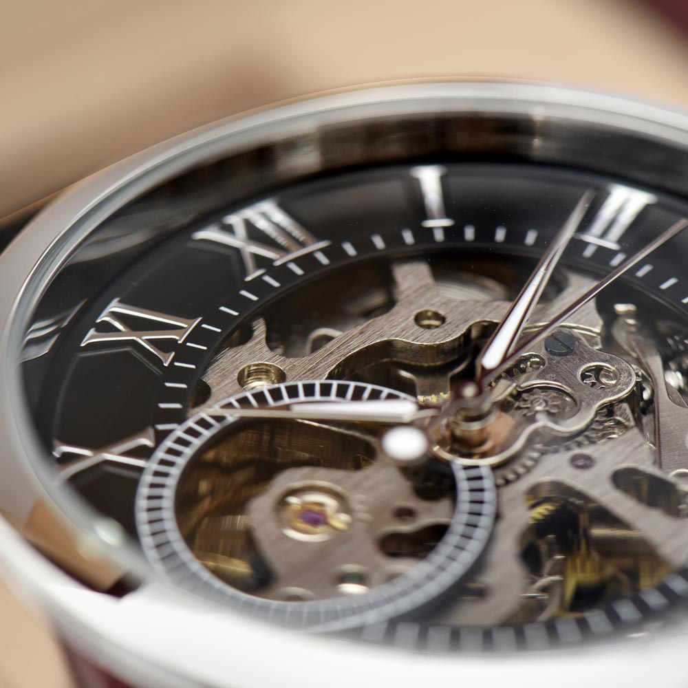 Grandson, Always remember, Love Grandma - Openwork Skeleton Watch, hgs038