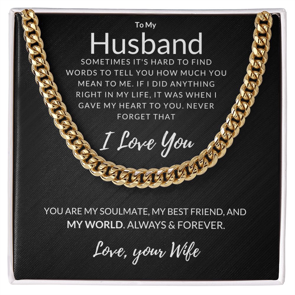 My Husband, My World