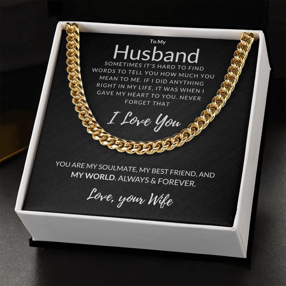 My Husband, My World