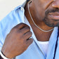 Be a Warrior, not a worrier Cuban Link Chain, hgs031