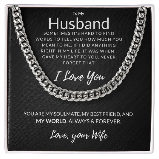 My Husband, My World