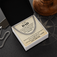 To my Dad from Son, so much of me, Cuban Link Chain - Father's Day Gift for Dad | Birthday gift for Dad, hgs018