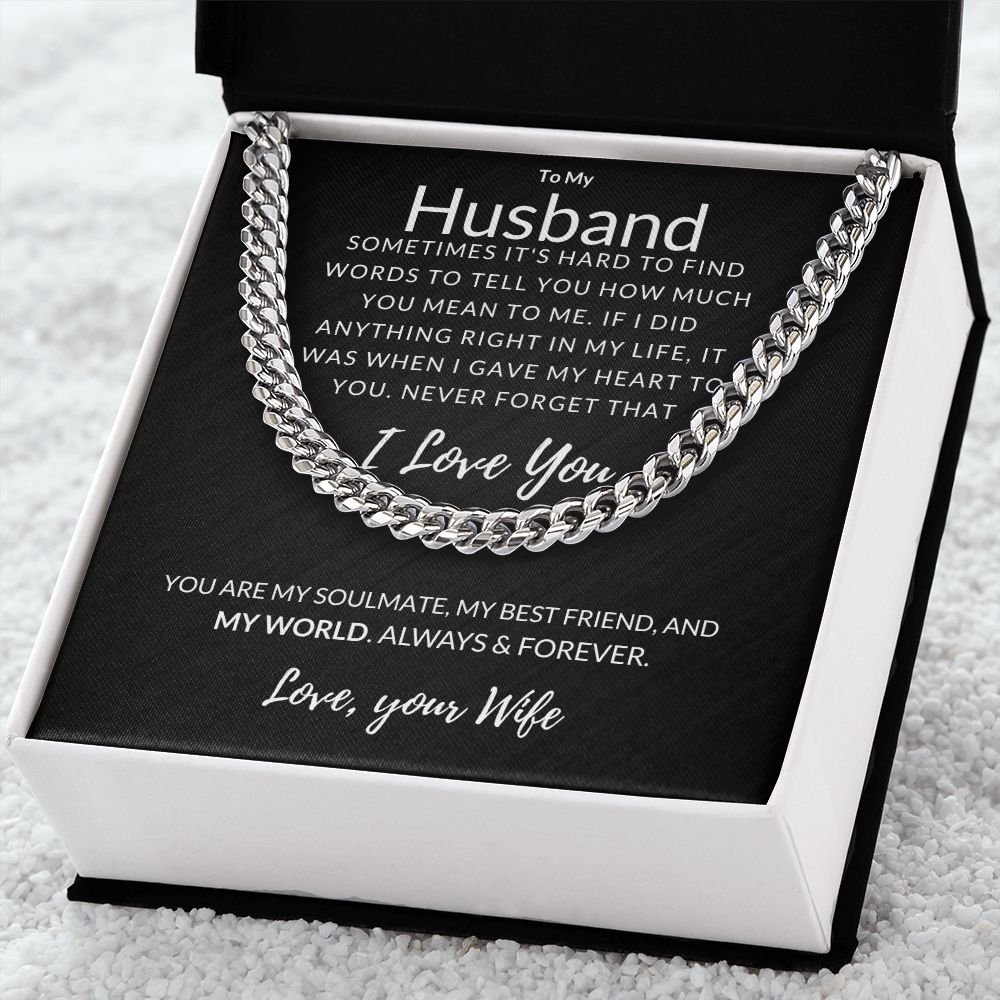 My Husband, My World, blk 11.11.22