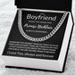 Boyfriend Gift, Always Remember - Cuban Link Chain