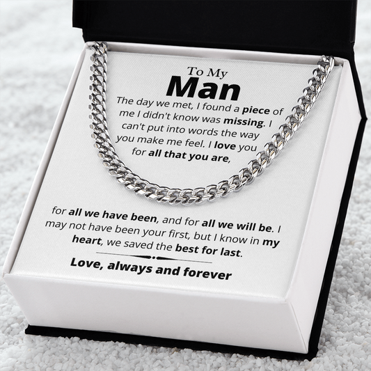 MY MAN Husband/Boyfriend/Soulmate – Heartfelt Gift Store