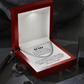To Dad from Daughter, if I could - Cuban Link Chain, Father's Day gift from Daughter | Dad Birthday Present, hgs019.3
