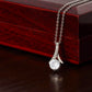 You are the most beautiful thing - Alluring Beauty Valentine necklace