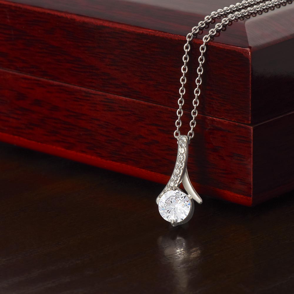 You are the most beautiful thing - Alluring Beauty Valentine necklace