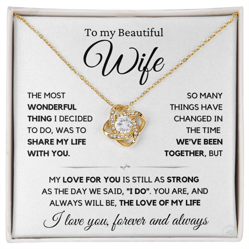 My Beautiful Wife, My Wonderful Life