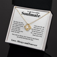 Incredible Soulmate, best for last - Love Knot Necklace, hgs035