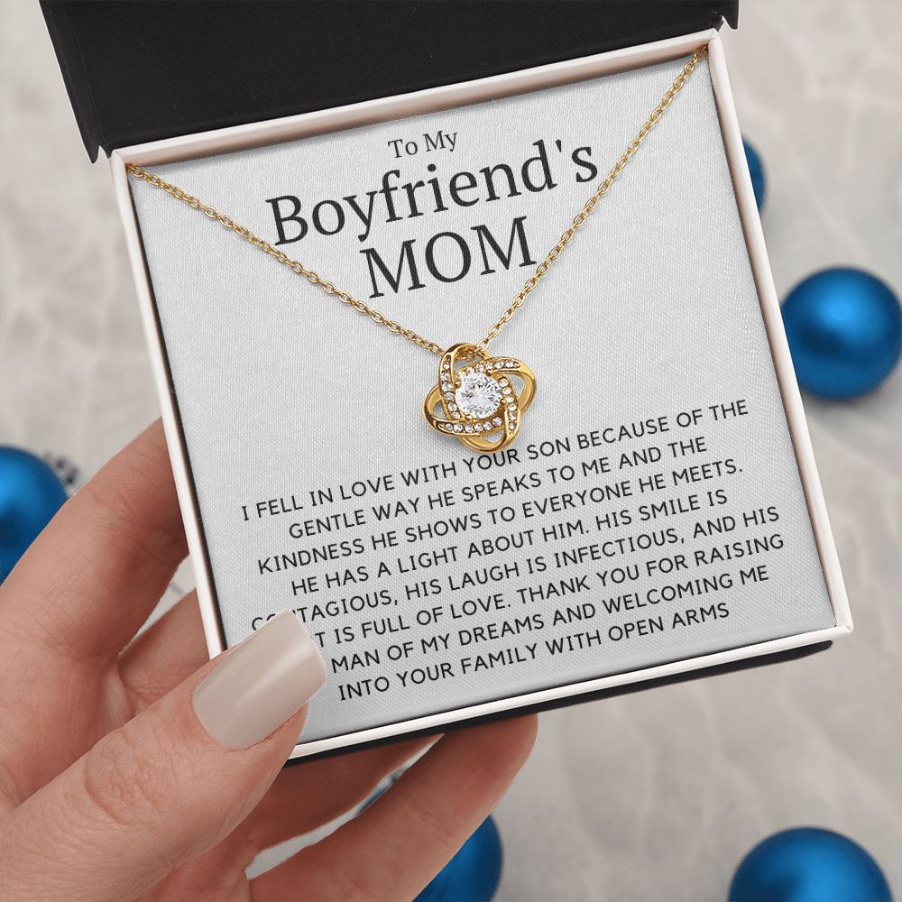 My Boyfriend's Mom, Your son has a light about him