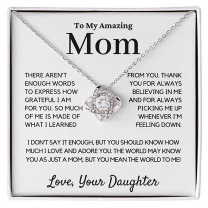 Mom Gift, from Daughter - Thank You