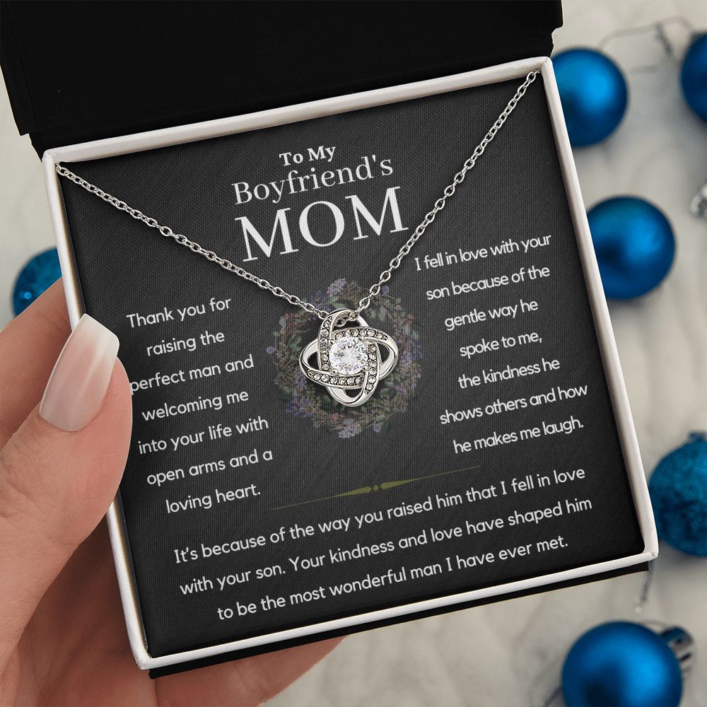 Boyfriend's Mom Gift, blk, wrth