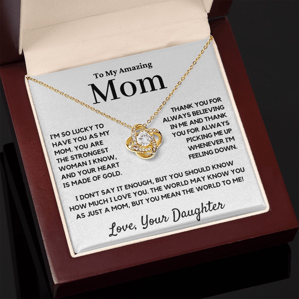 Mom Gift, from Daughter - Thank You