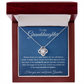 Granddaughter, keep me in your heart - Love Knot Necklace, hgs028.1