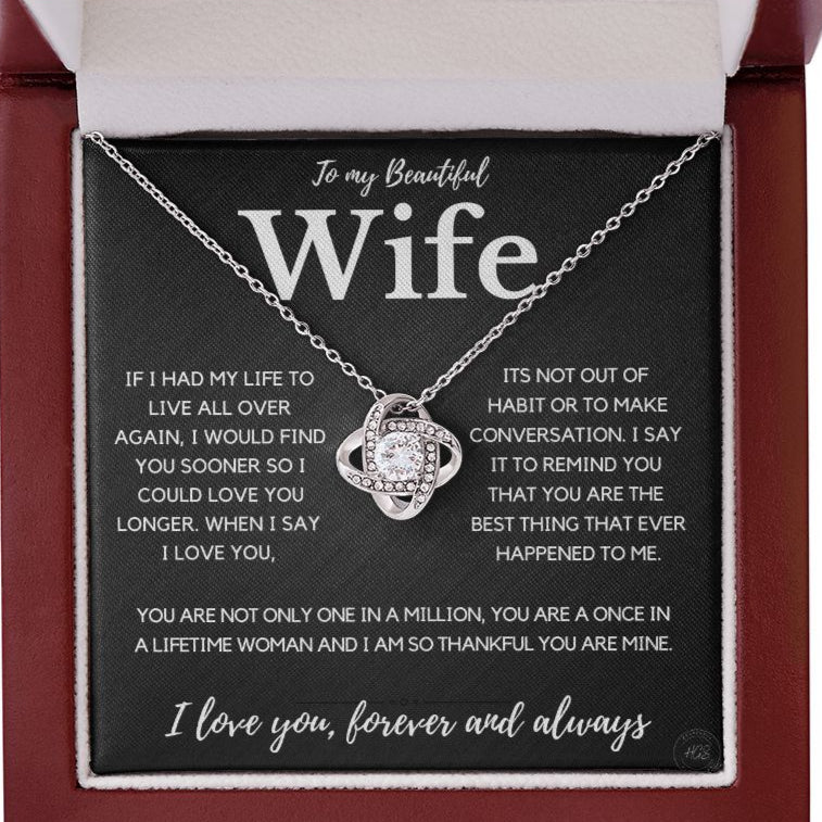 My Beautiful Wife, Once in a Lifetime