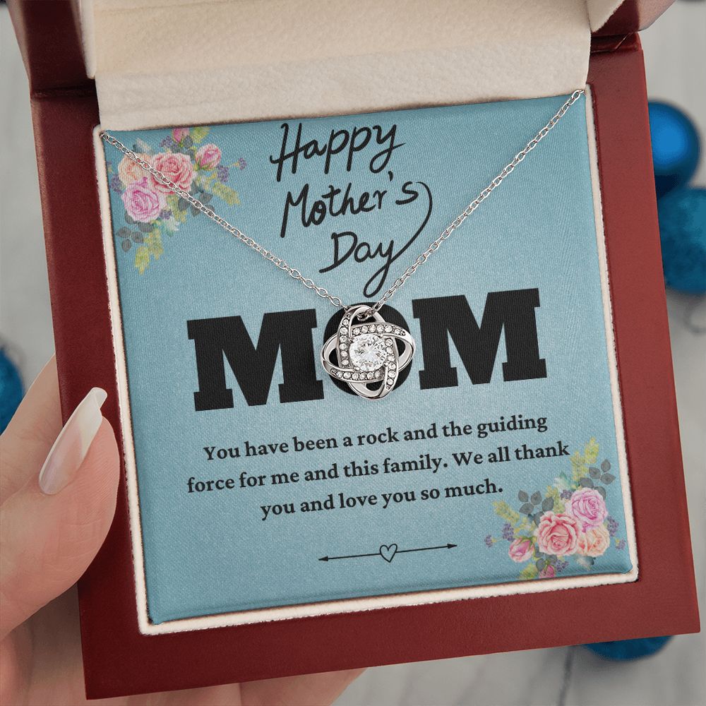Happy Mother's Day, guiding force, blu/blk