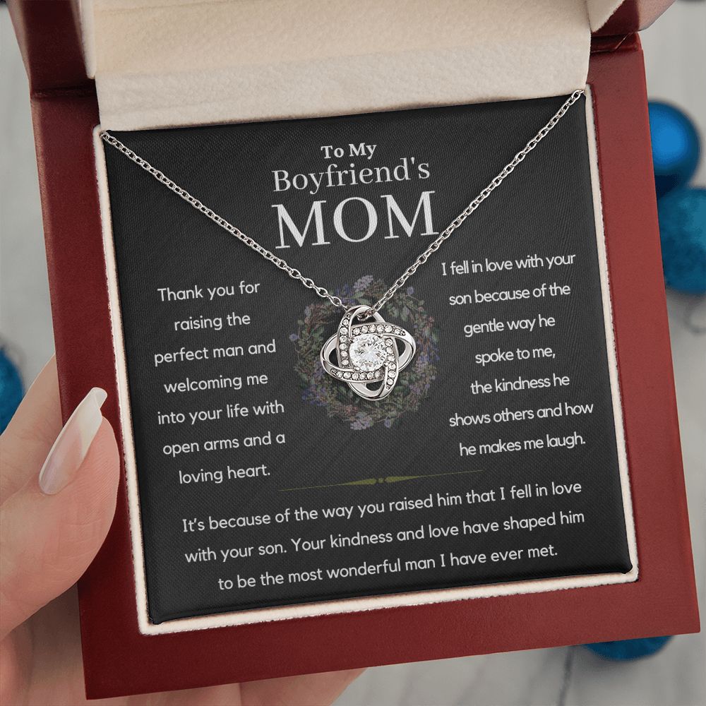 Boyfriend's Mom Gift, blk, wrth