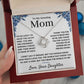 mom love knot necklace gift