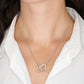 Precious Daughter, from Mom, God's way - Interlocking Hearts Necklace, hgs022