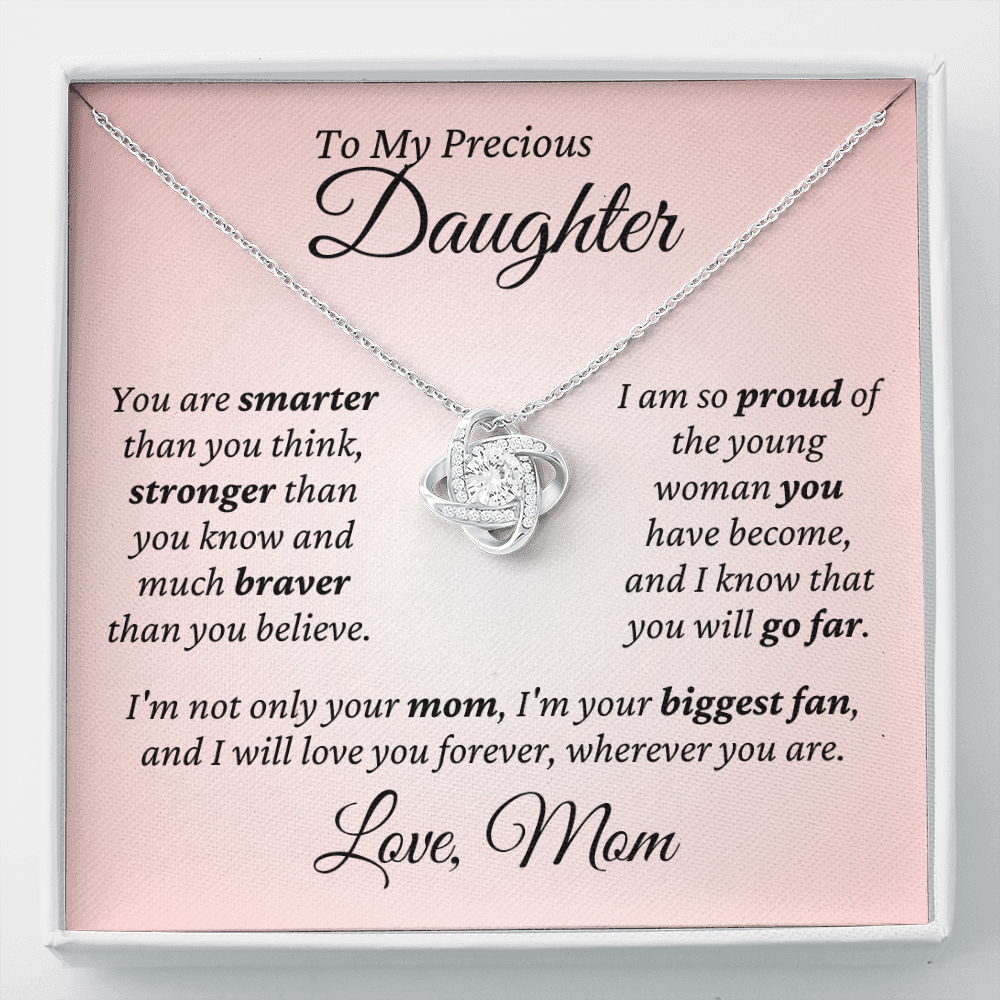 Precious Daughter, I'm so proud, Love Mom, hgs014