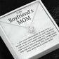 My Boyfriend's Mom, I love your son because of you, 110922.1 | Christmas Present for Boyfriend Mother, Birthday, Mother's Day Gift for Bf Mom