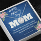 Happy Mother's Day, guiding force, blu/wht