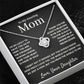 mom love knot necklace gift
