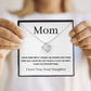 mom love knot necklace gift
