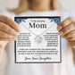 mom love knot necklace gift