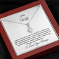 To My Wife, I want to keep loving you - Alluring Beauty necklace, wht