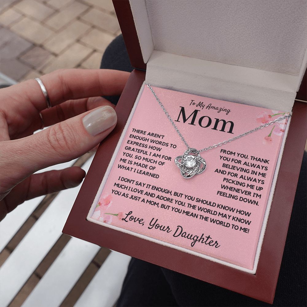 Mom Gift from Daughter Mom Gift, Mom Necklace, Mom Birthday Gift from Daughter, Mom Gift from Son, Mother's Day Gifts